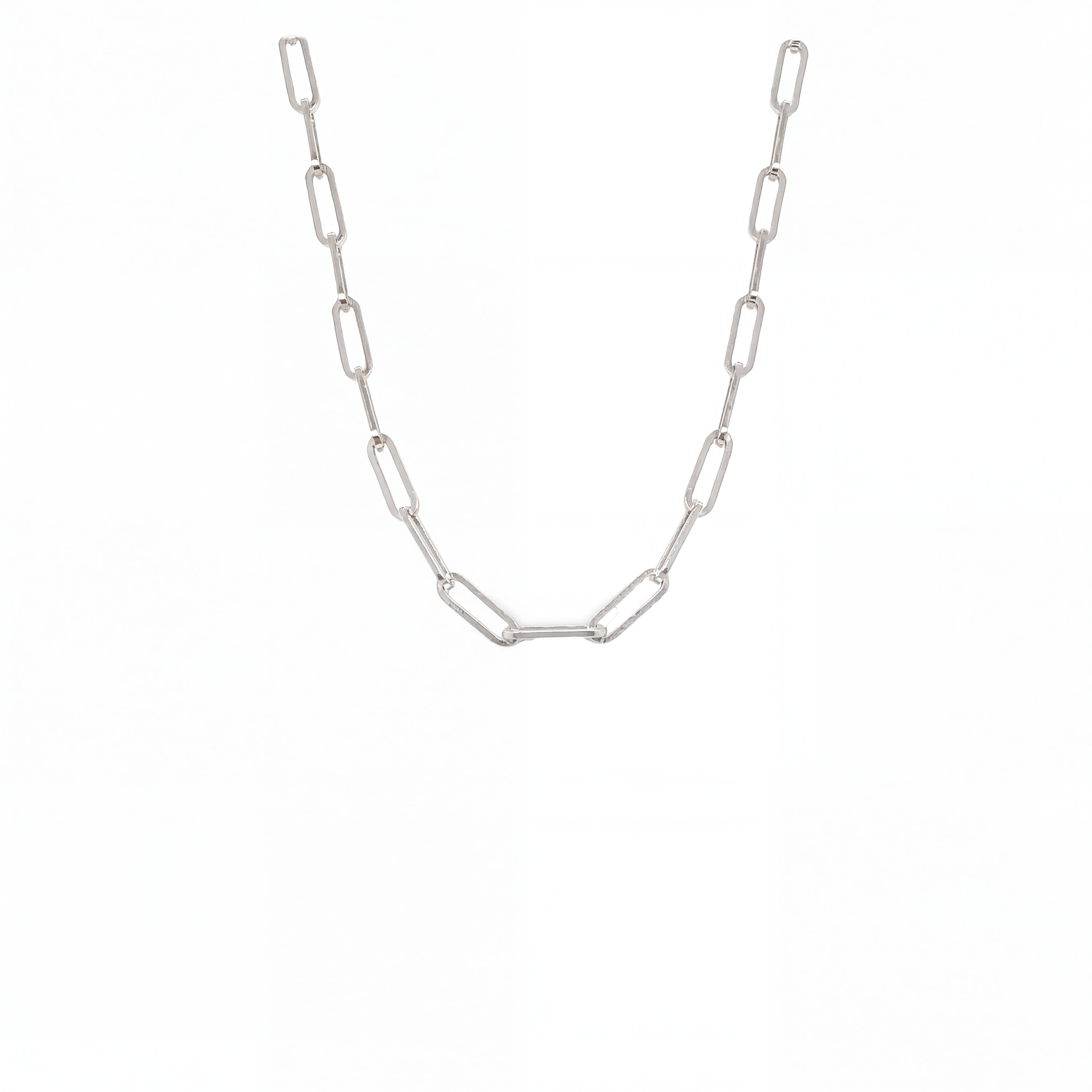 Together We Are Stronger Paper Clip Chain Necklace