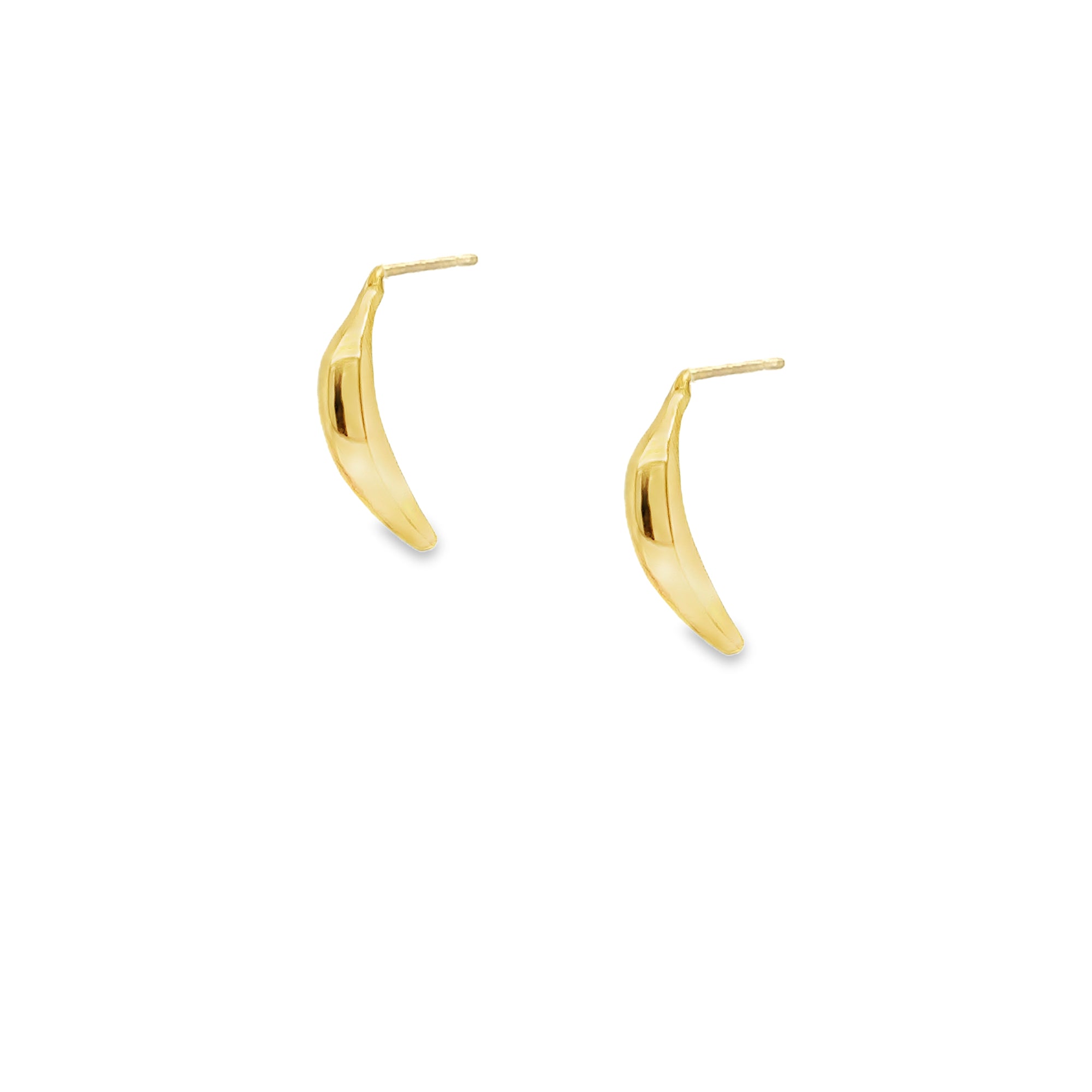 Banana Shape Stud Earrings