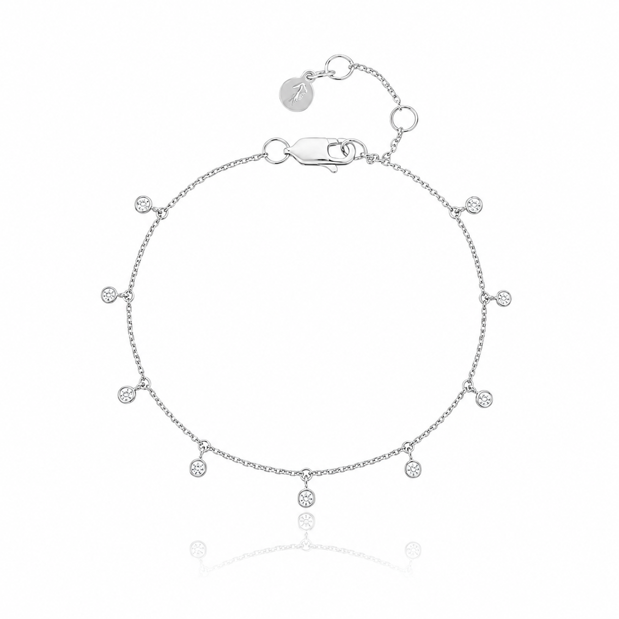 Silver Starry Night Cosmic Bracelet