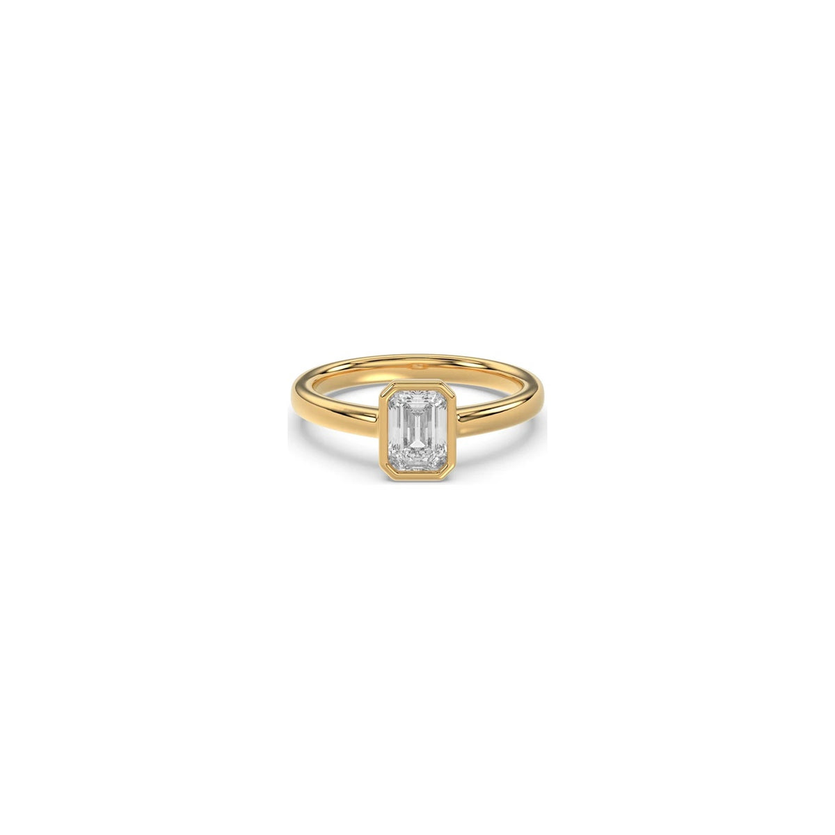 Emerald Cut Diamond Ring