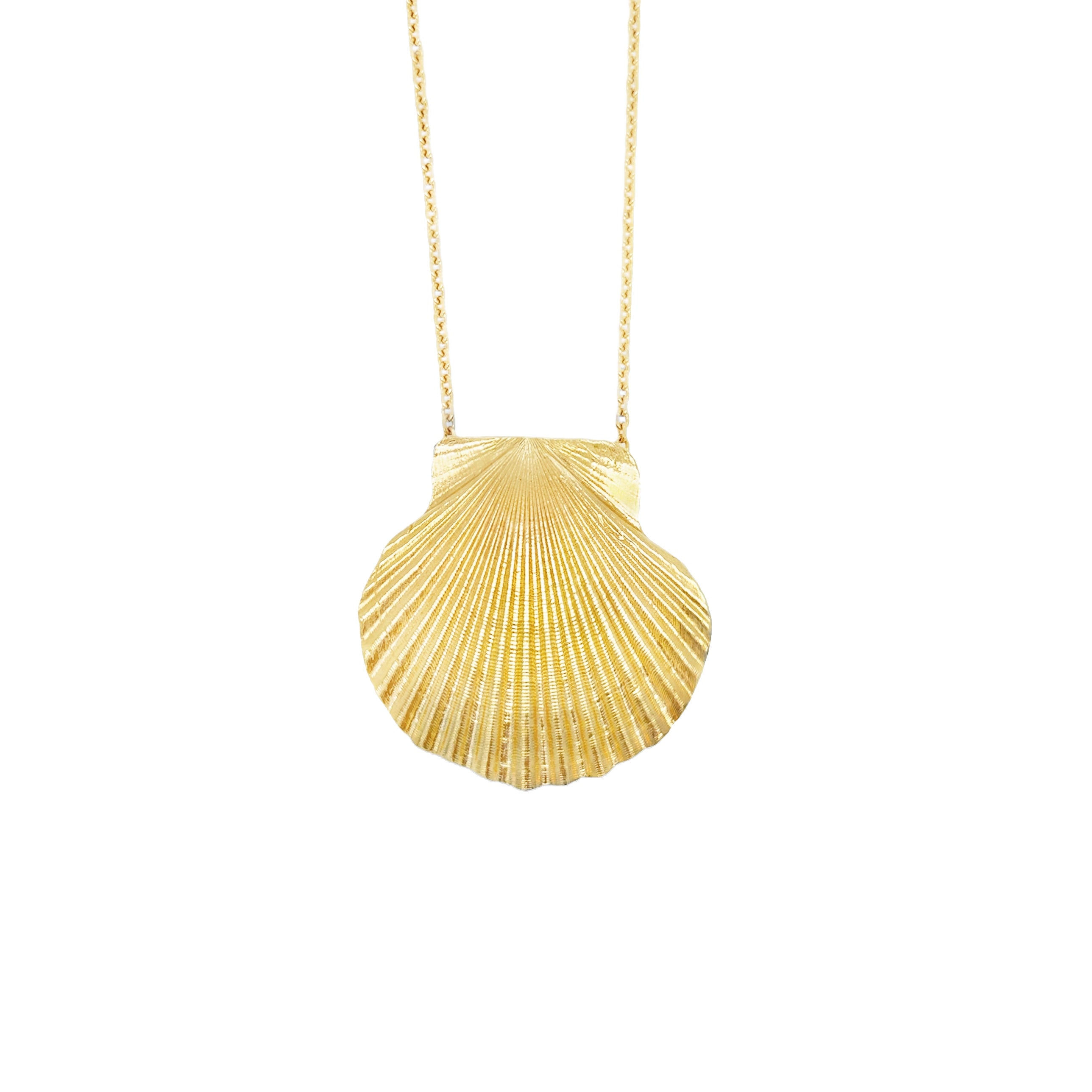 Scallop Shell Pendant