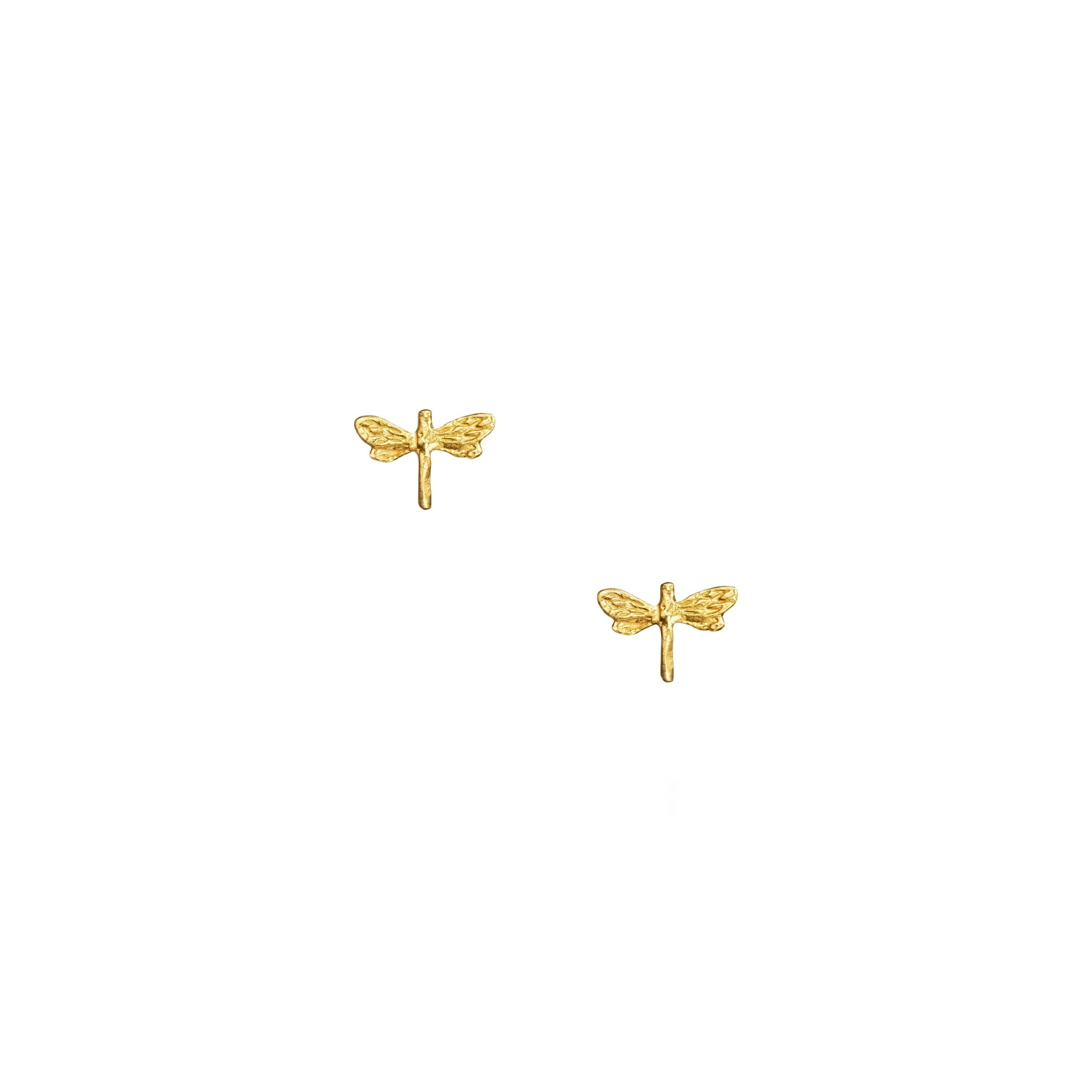 Gold Dragonfly Studs Catherine Zoraida