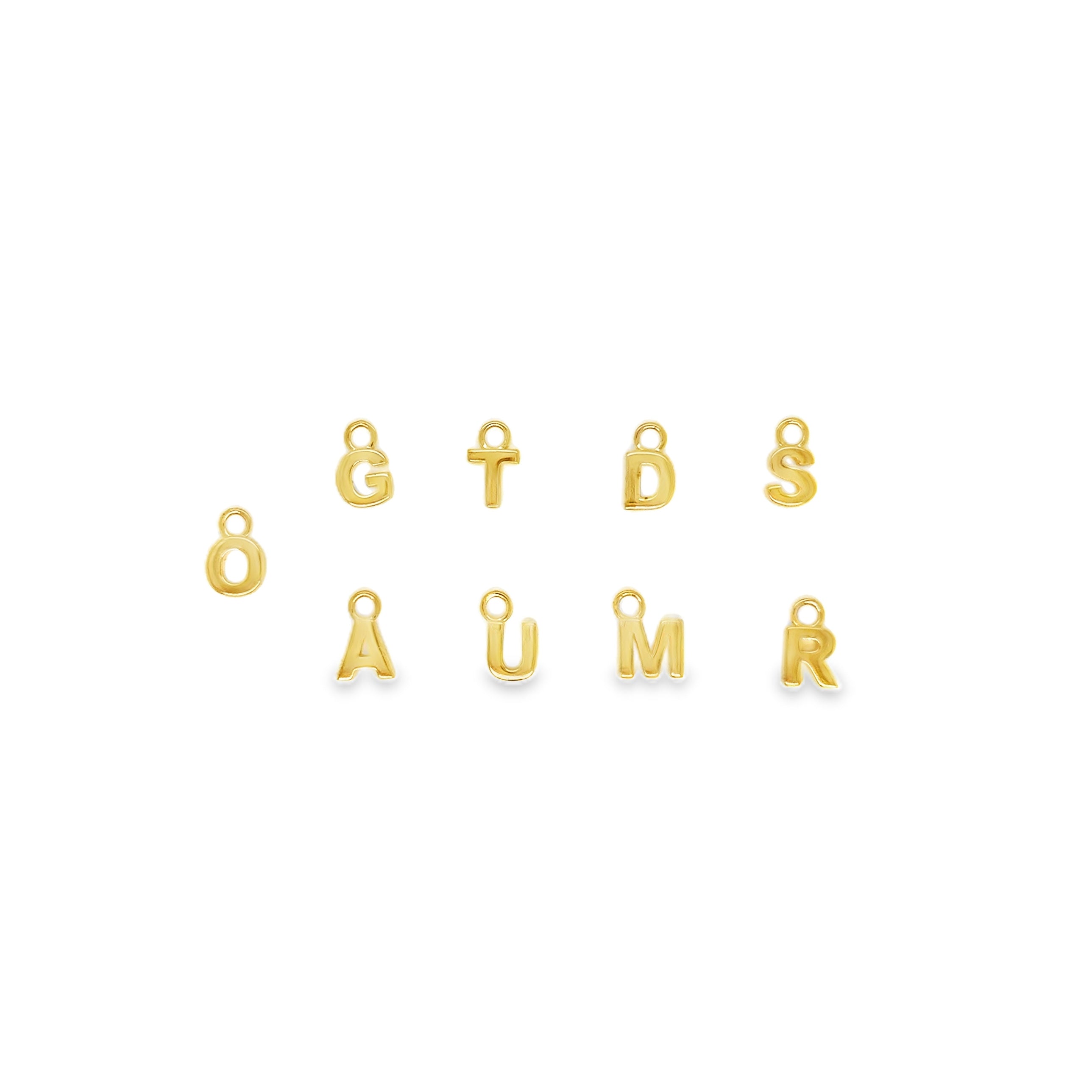 Catherine Zoraida Gold Initial Charm