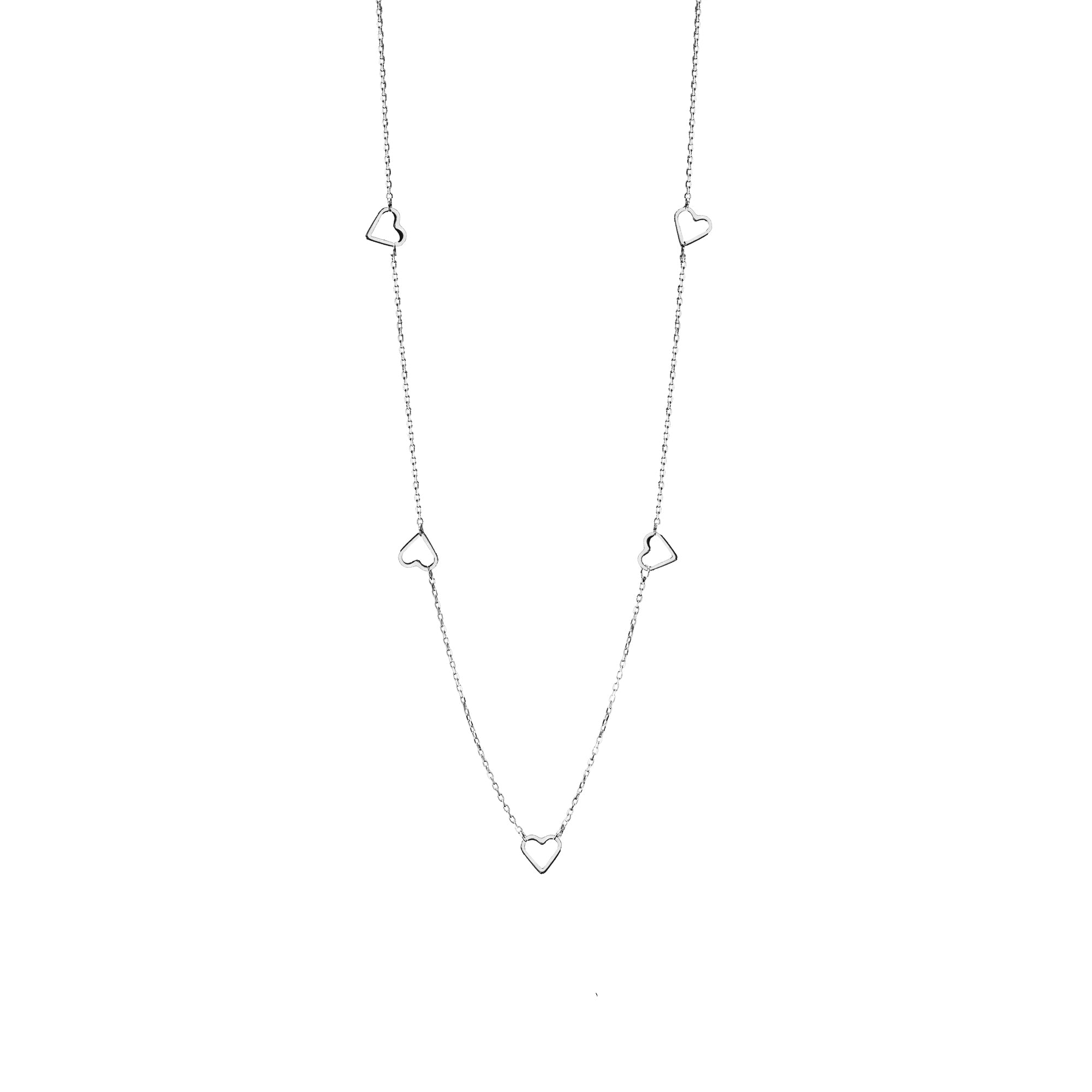 Seven Love Hearts Necklace