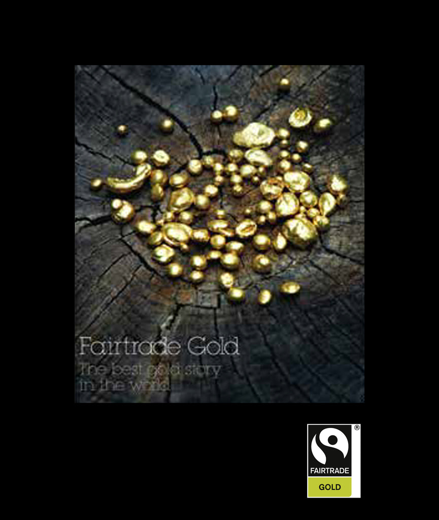 Fairtrade gold logo - Love Heart Stud Earrings by Catherine Zoraida