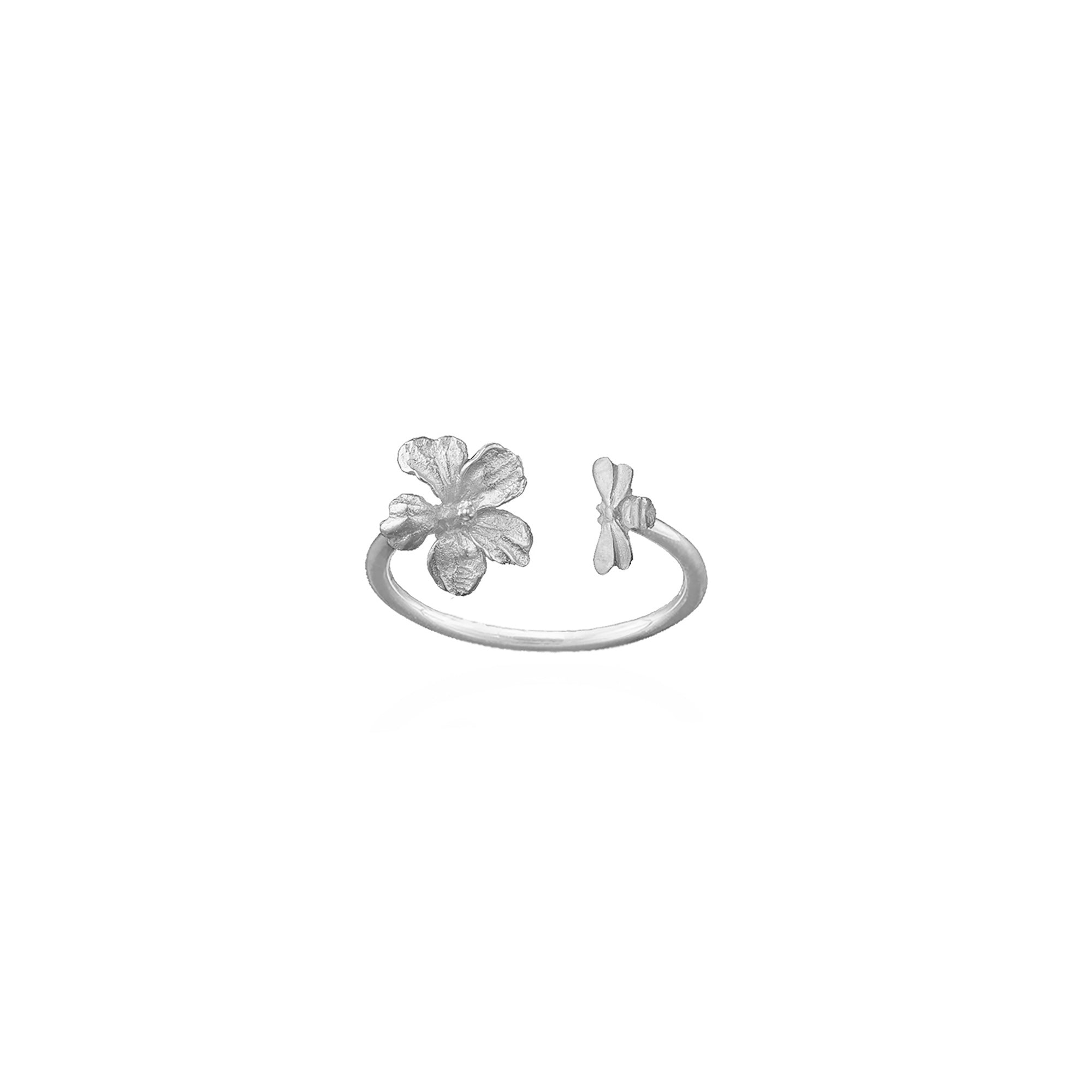 Alex and ani hot sale clover ring