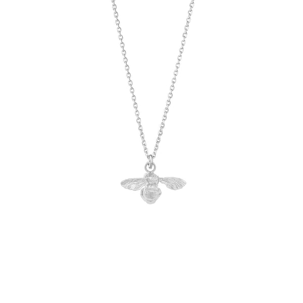 Sterling Silver Bee Pendant Necklace With Crystals From Swarovski – Tuesday  Morning