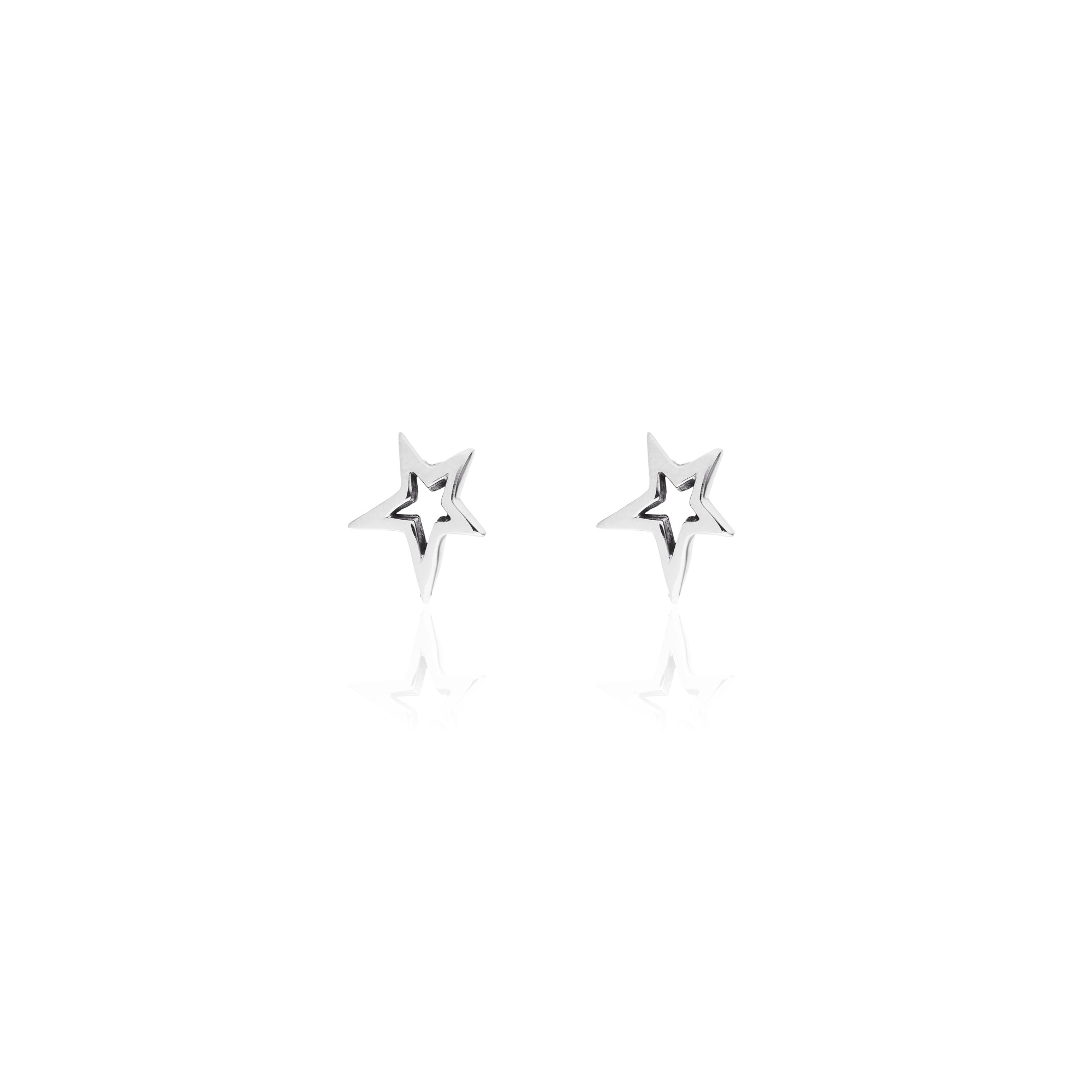 Shooting Star Stud Earrings